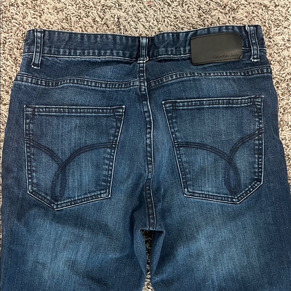 Calvin Klein Women’s Jeans Indigo Straight Leg Size 10 (31) The Perfect Jean - Picture 4 of 8